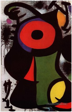 Personnage fascinant Joan Miro Peinture à l'huile